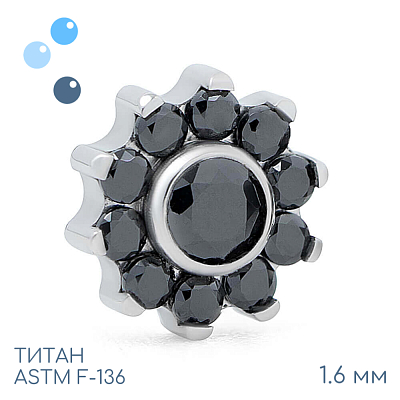 Накрутка Sunflower Black 1.6 мм